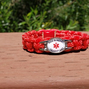 Had A Heart Transplant  Medical Alert Bracelet