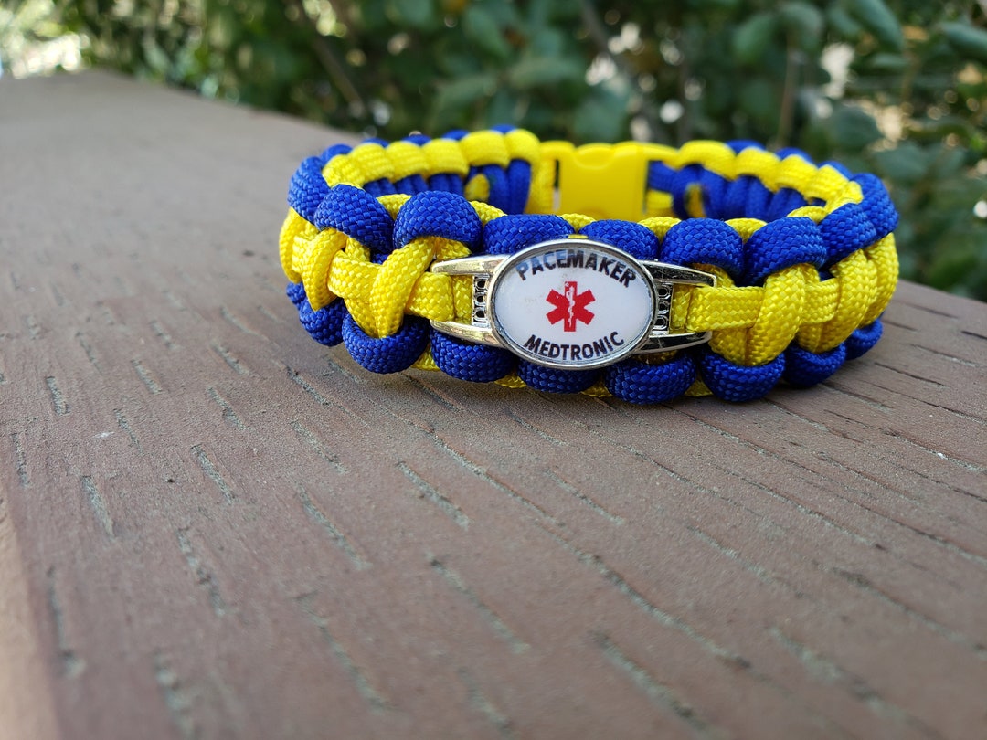 Multiple Sclerosis Paracord Medical Alert Bracelet Etsy