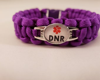 DNR Medical Alert Bracelet, Necklace. Keychain.