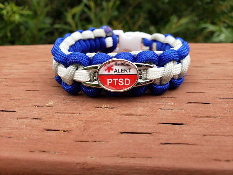 PTSD Custom for Saray Medical Alert Bracelet Etsy