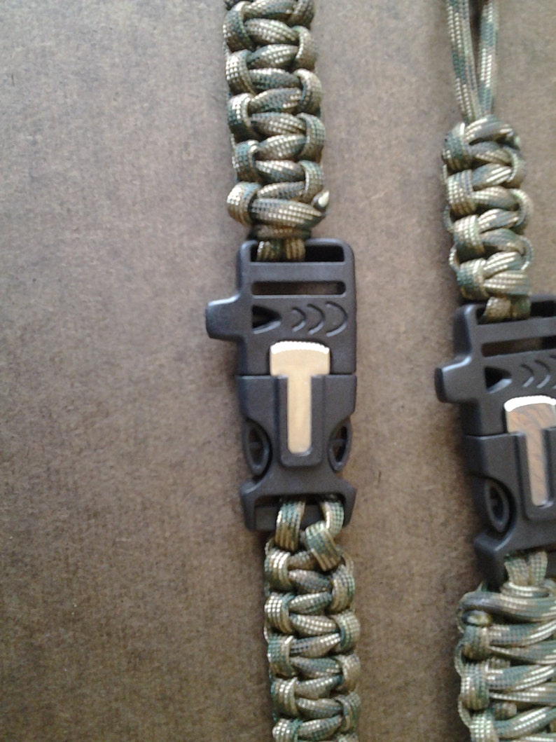 ADJUSTABLE Paracord Water Bottle Holder Survival Holder USA Etsy