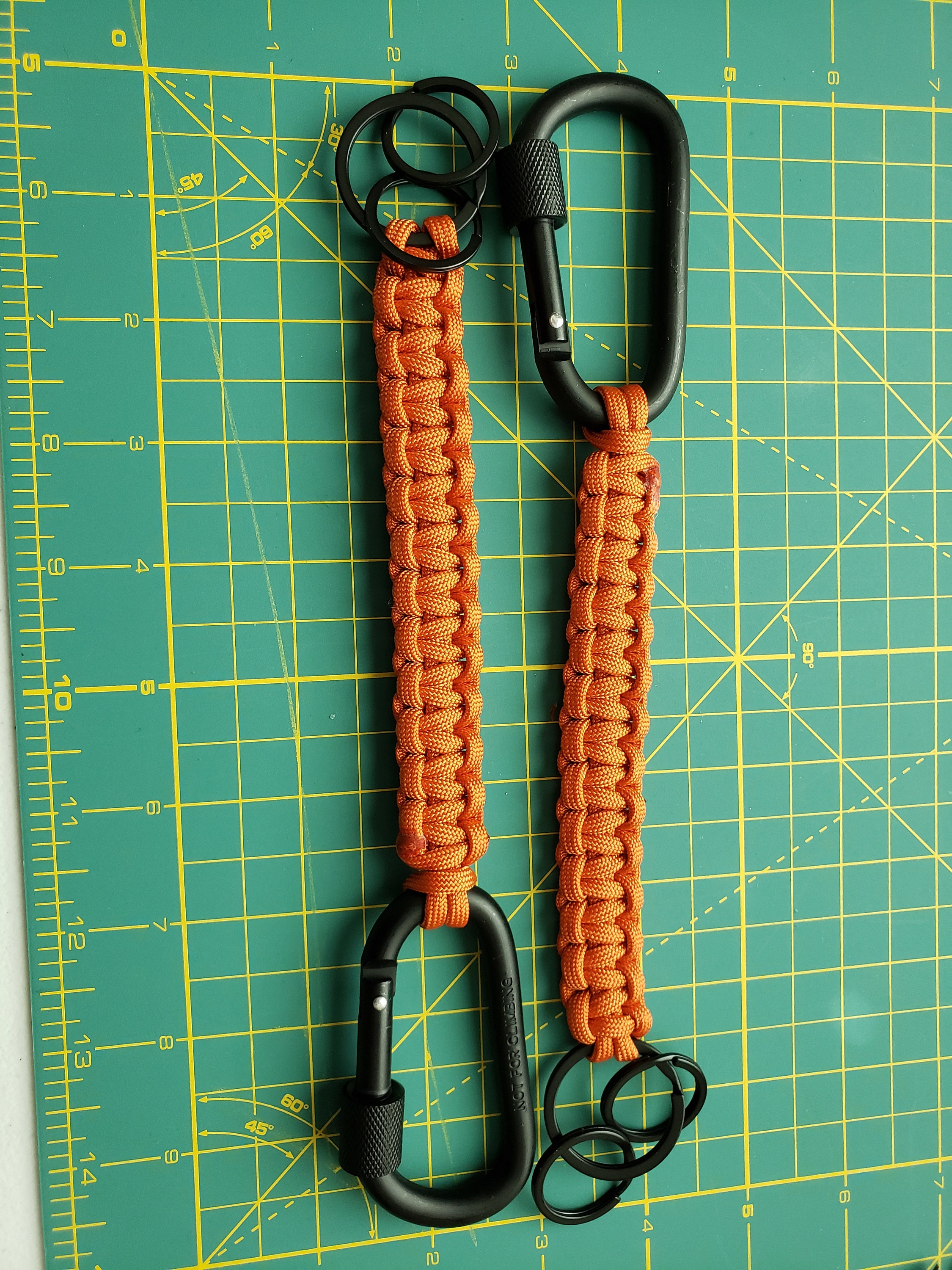 Paracord Lanyard Keychain Etsy