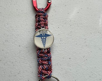 DNR Keychain, Do Not Resuscitate,