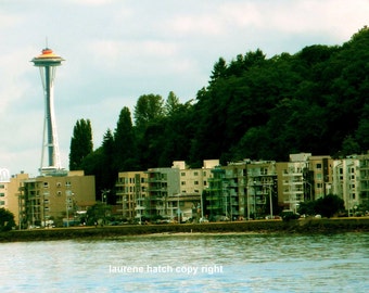 Space needle taken from West Seattle Washington.