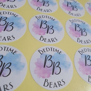 Custom logo stickers | business logo stickers | logo labels | custom stickers | business stickers | personalised stickers | made to order