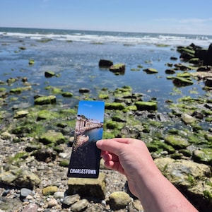 Marcador de livro Charlestown Cornwall – Presente para livros da Coastal Bookish | Acessório de leitura da Cornualha