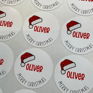 Santa stickers , labels , special delivery,  Christmas labels , present  labels, scrapbooking, personalised stickers , christmas , gift tags