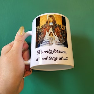 labyrinth inspired mug , David Bowie , 80s classic