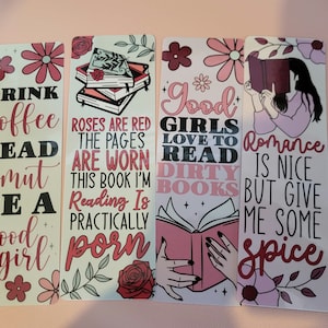 Kryddiga bokmärken: Smutty BookTok Romance Reader-presenter