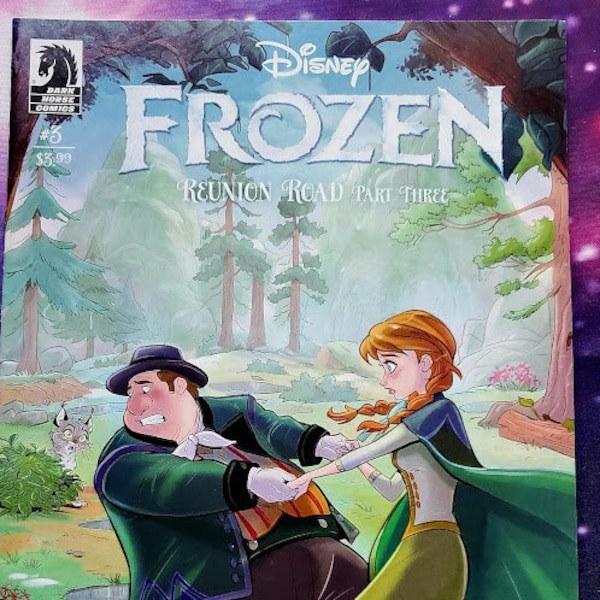 Disney's Frozen Reunion Road stripboek deel 3 / VF+ graad 8.5 / Dark Horse Comics