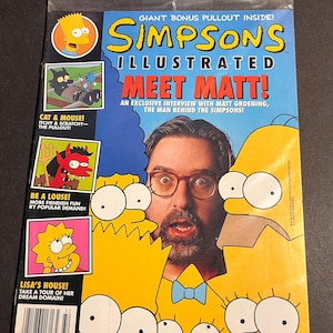 Die SIMPSONs Illustriertes Magazin Triff Matt Special 1993 (VERSICHERT)