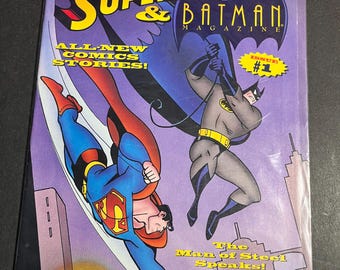 Superman and Batman Magazine Premiere #1 1993 (SEALED) NM