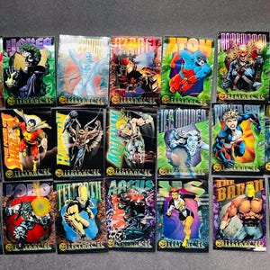 DC Legends 1995 Skybox Cards Lot of 21 All Chrome/Holo! EX+