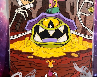 Rayman 2 Poster featuring Jano, 8x10 in