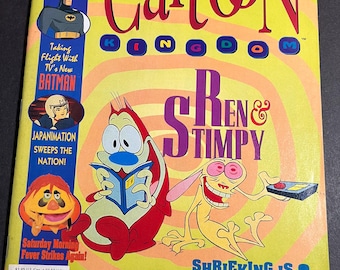 Wild Cartoon Kingdom #1 Red & Stimpy Magazine / Comic VF