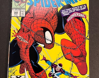 Spider-Man #345, Venom Cover, VF/NM Condition