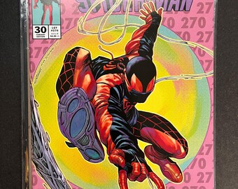Miles Morales Spiderman #30 Tyler Kirkham Variant, VF