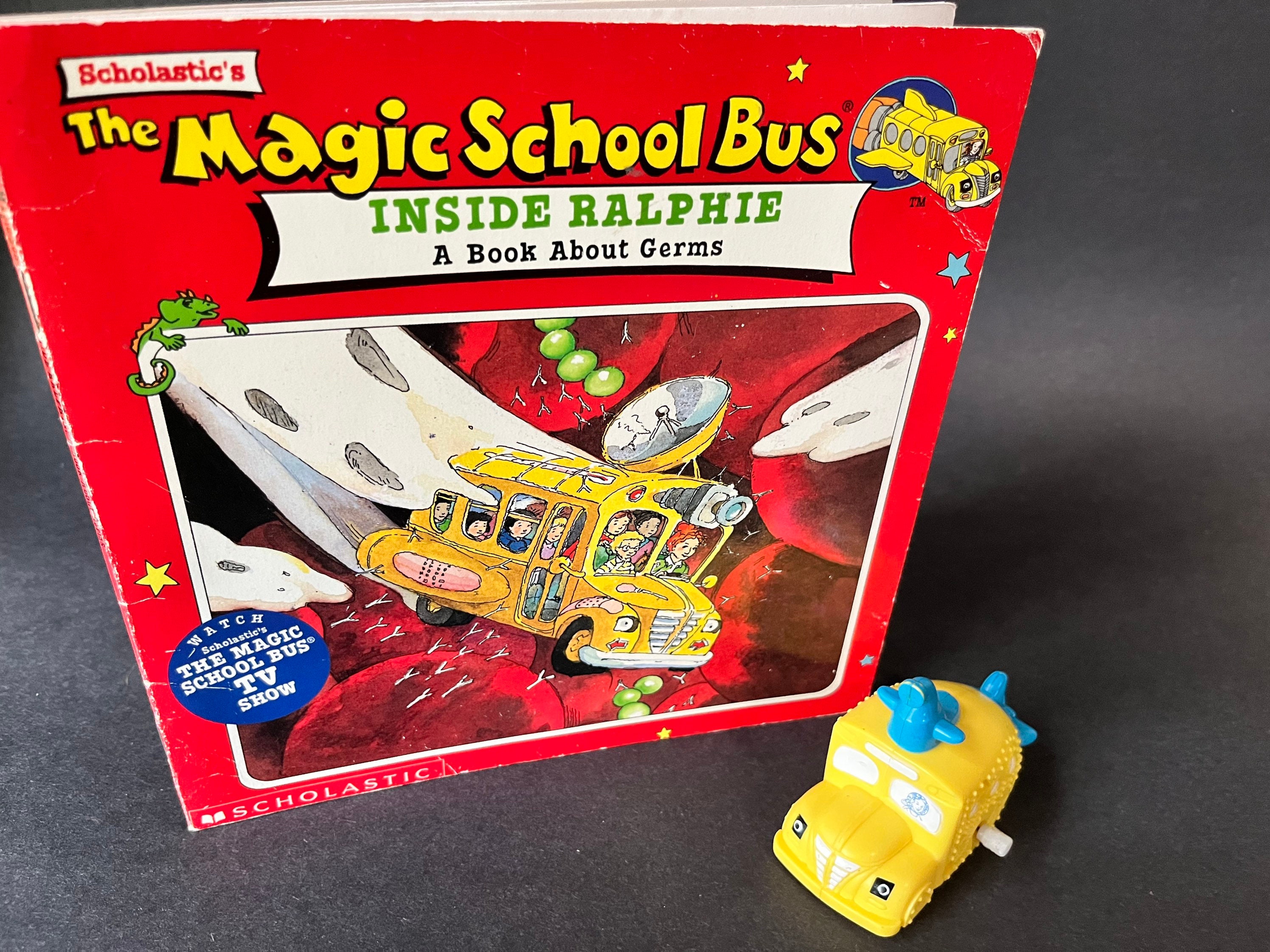 Rare 1995 Scholastics The Magic School Bus Deluxe Adventure