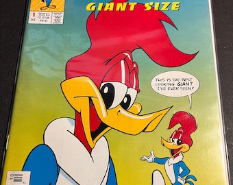 Woody Woodpecker #1 Comic Book, Giant Sized, Collector's Issue, Harvey Comics NM