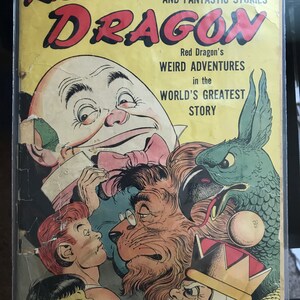 Red Dragon Comic #4 Edd Cartier FR/GD 1.5 1948 Super RARE!