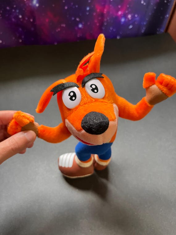 Vintage 1998 Crash Bandicoot 2 Plush - 7
