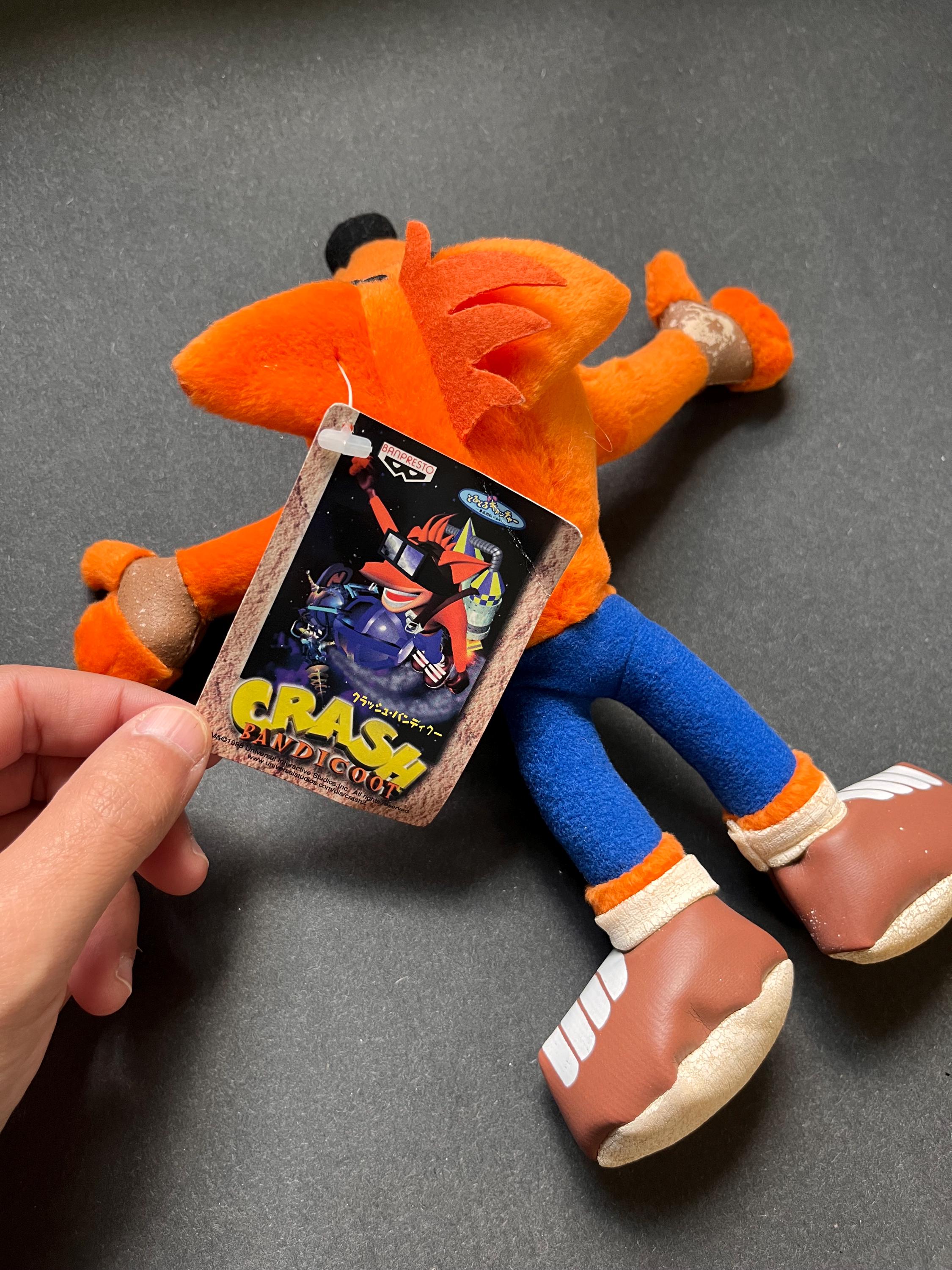 Juego Mario Bros Ps4 Crash Bandicoot Play By Play - Peluche De Peluche Con Sonrisa Original Activision Videogame (32 Cm), Multicolor Spyro Ps4