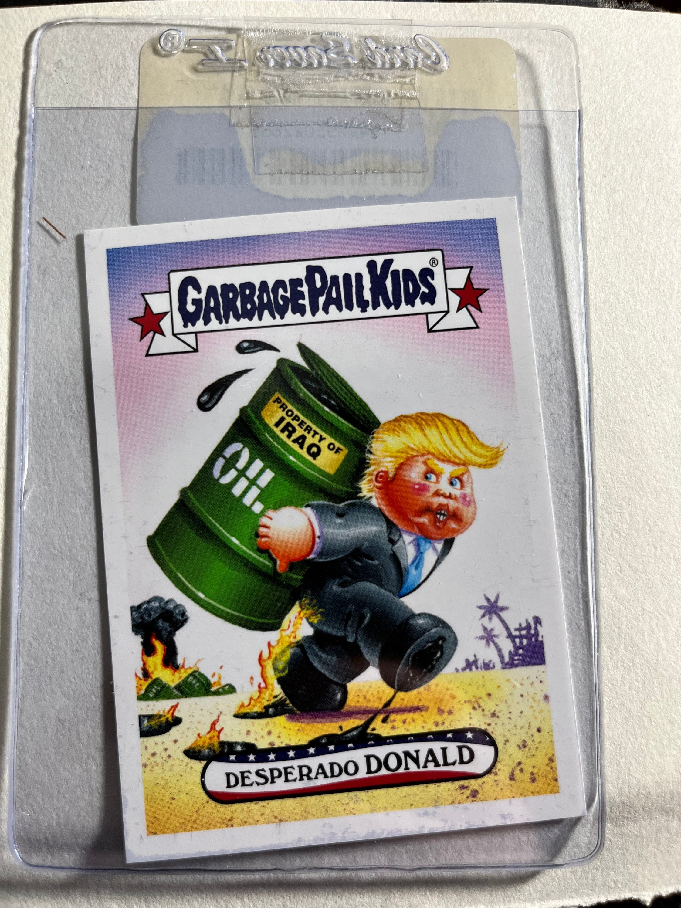 2016 Garbage Pail Kids DisgRace White House CUCKOO KANYE