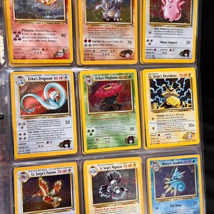 Pokemon Gym Heros Komplett Set 1-132 Unlimited WOTC Vintage MP/LP + | Original | Authentisch