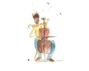 Print - Cello