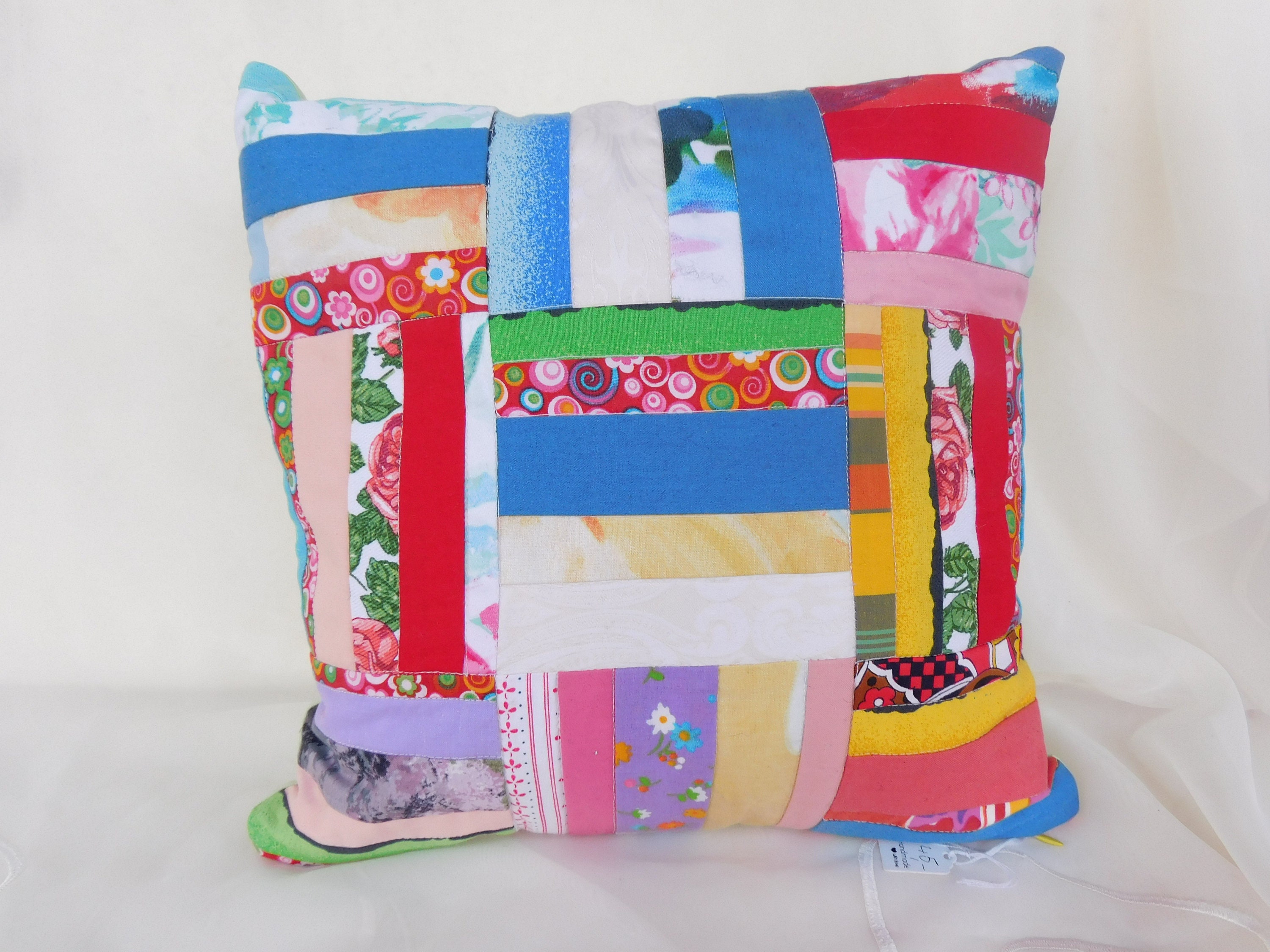 Sofa Pillw Colourful , Colourful Deco Pillow , Pillow Cover 36x36 Cm , Colourful Pillow Cover