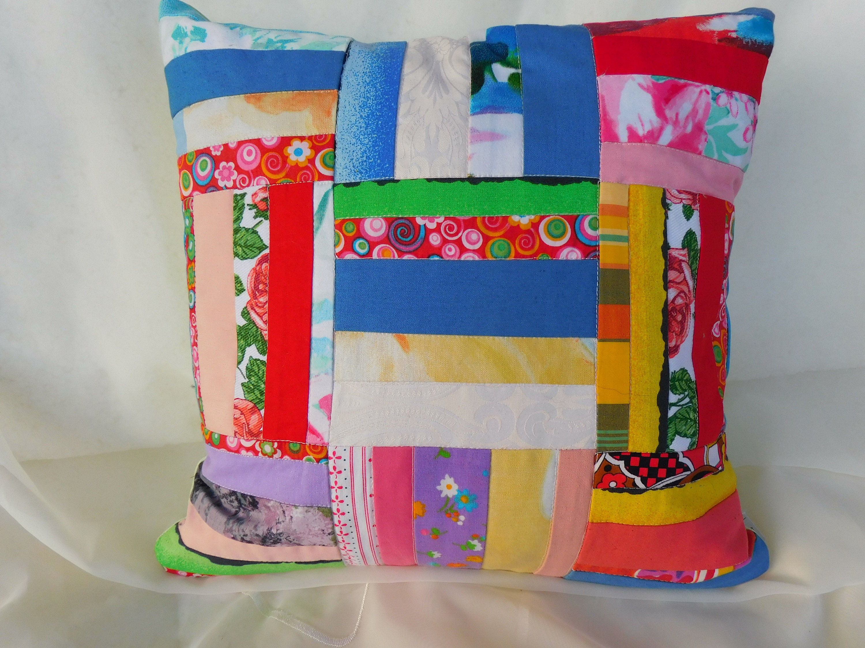 Sofa Pillw Colourful , Colourful Deco Pillow , Pillow Cover 36x36 Cm , Colourful Pillow Cover