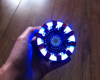 IRON MAN Arc Reactor Wearable Tony Stark Prop Replica