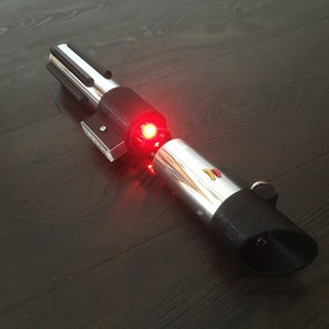 Metal Darth Vader Lightsaber - Sith Crystal Chamber Prop