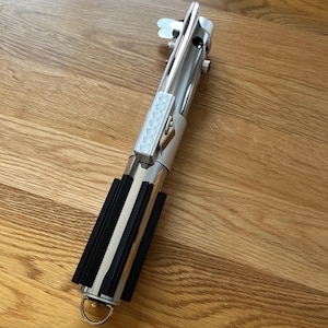 Luke Skywalker Lightsaber Prop Replica - Stainless Steel - With Force Stones