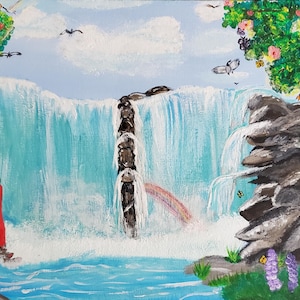 Connected Collection - Canvas- Backed 8x10 Prints– Affirming Black Art | Inspirational Wall Decor by Tamara Marlene