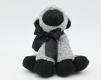 Black Sheep, Stuffed Animal Black Lamb, Stuffed Animal Sheep, Stuffed Toy Lamb, Plush Toy, Plushies, Lamb