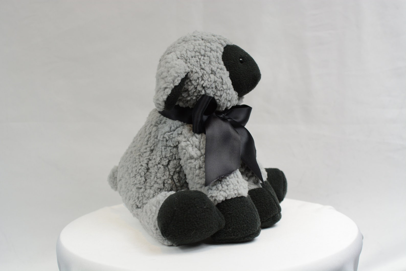 Black Sheep Stuffed Animal Black Lamb Stuffed Animal Sheep Etsy