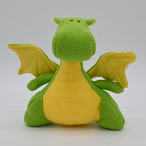 Cute Dragon Stuffed Animal –Plush Fantasy Friend – Handmade Baby Dragon Toy –Soft & Cuddly Mythical Creature – Whimsical Dragon Plushie Gift