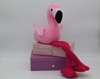 Flamingo, Stuffed Animal Flamingo, Plushie Flamingo, Plush Flamingo