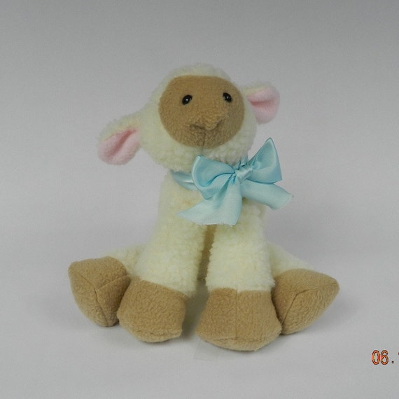 stuffed animal lamb