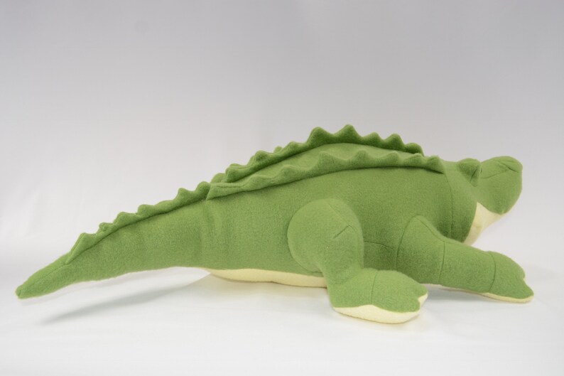 life size alligator plush