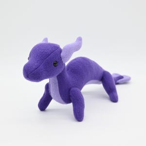 Handmade Dragon Stuffed Animal - Soft Plush Fantasy Toy - Cute Mythical Creature Gift for Kids, Nursery Decor, Baby Shower or Birthday