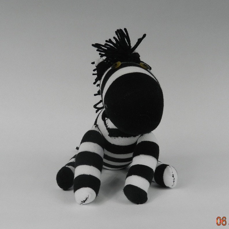 plush zebra stuffed animal