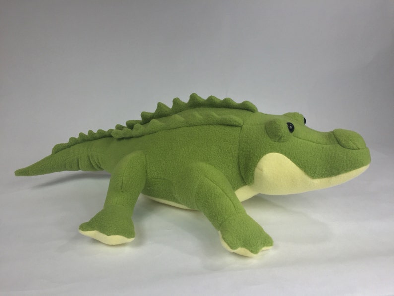 Alligator Stuffed Alligator Alligator Plushie Plush | Etsy