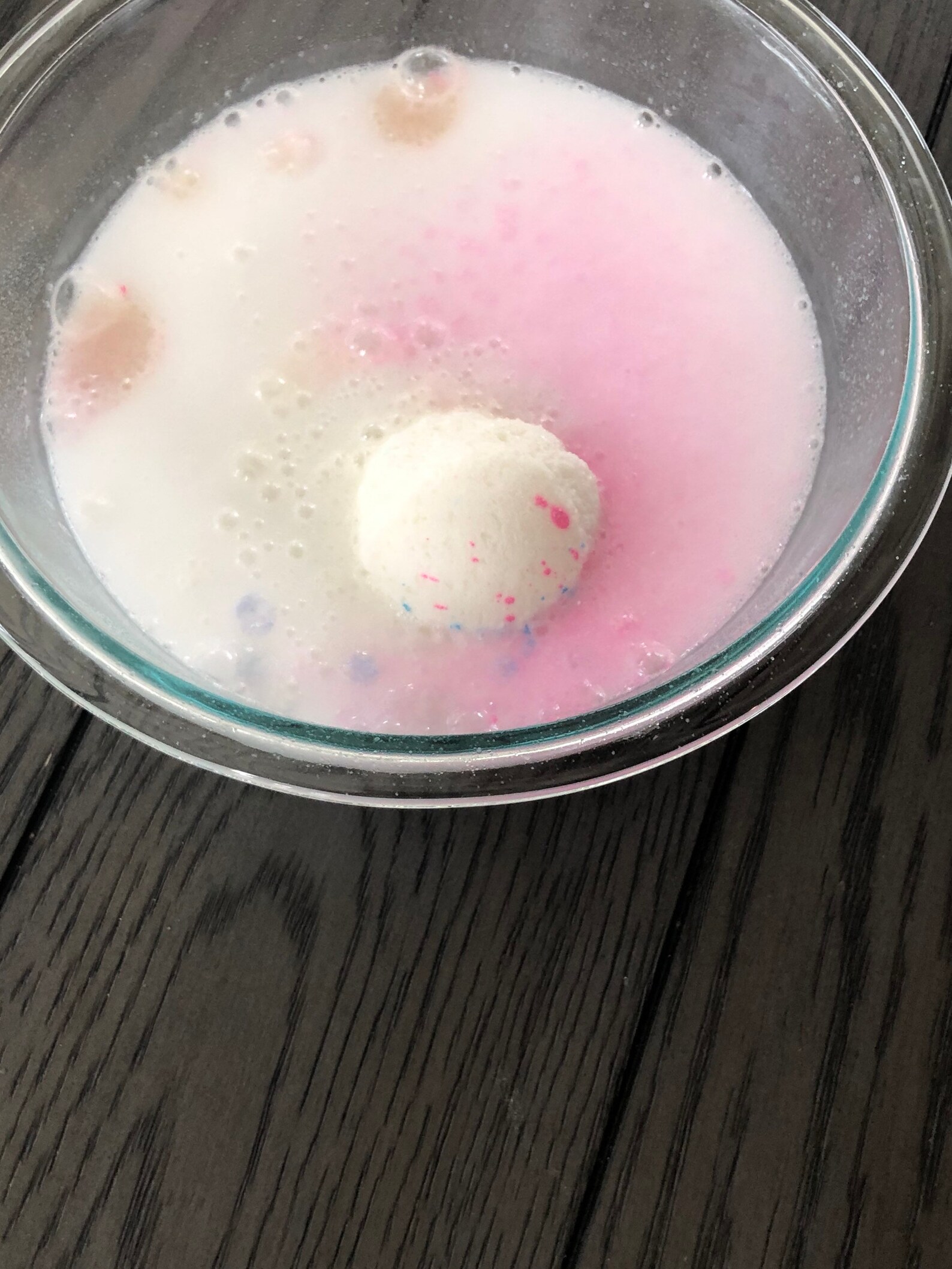 Gender Reveal Bomb 8 oz jumbo fizzing gender reveal bath bomb Etsy