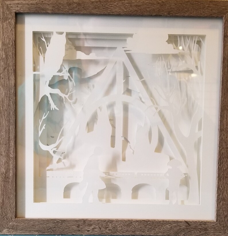 Download Harry Potter 3D Shadow/Light Box Templates | Etsy