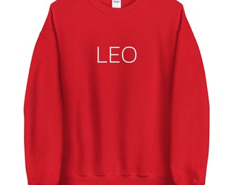 Leo sweatshirt - Leo zodiac sign sweater
