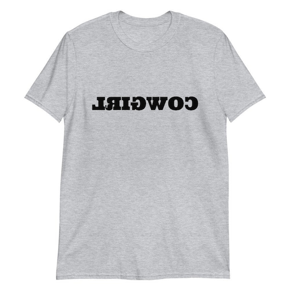 reverse cowgirl shirt