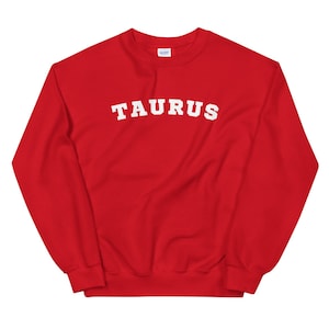 Taurus crewneck sweatshirt - Taurus zodiac sign sweater