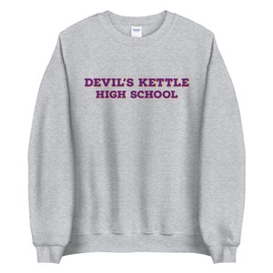 Jennifers Body Crewneck Sweatshirt - Horror movie Sweatshirt - Devil&#39;s Kettle Crewneck Sweater